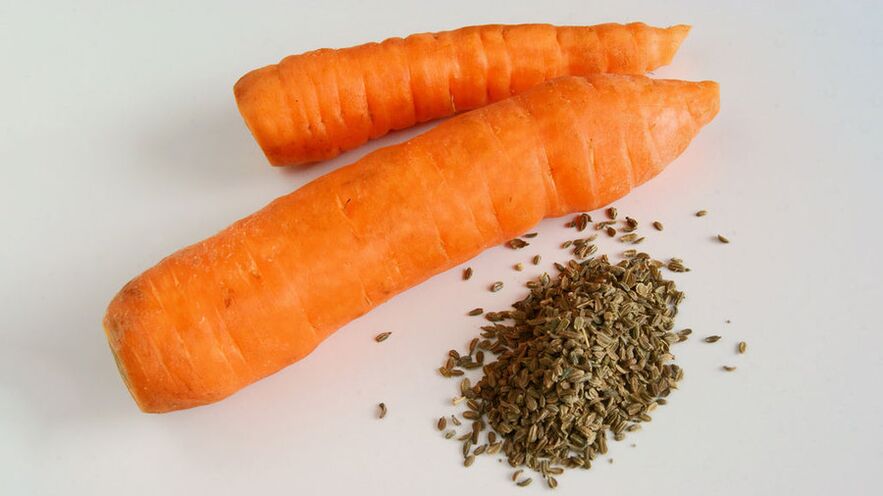 Les graines de carotte aident à se débarrasser des parasites à la maison. 